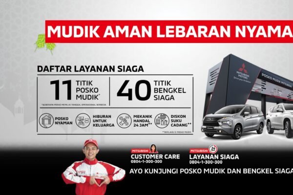 POSKO MUDIK DAN BENGKEL SIAGA MITSUBISHI MOTORS
